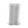 Clearpac Safeseal Tamper-Resistant, Tamper-Evident Containers, Tall, Flat Lid, 20 Oz, Clear, Plastic, 200/Carton