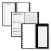 Compact Weekly Appointment Book, 6.25 x 3.25, Black Cover, 12-Month (Jan To Dec): 2026
