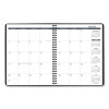 Monthly Planner, 8.75 x 7, Black Cover, 12-Month (Jan To Dec): 2026