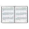 Monthly Planner, 8.75 x 7, Black Cover, 12-Month (Jan To Dec): 2026