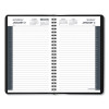 Daily Appointment Book With 30-Minute Appointments, 8 x 5, Black Cover, 12-Month (Jan To Dec): 2026