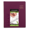 Contemporary Monthly Planner, 11.38 x 9.63, Burgundy Cover, 12-Month (Jan To Dec): 2026