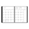 Contemporary Lite Weekly/Monthly Planner, 8.75 x 7, Black Simulated Leather Cover, 12-Month (Jan To Dec): 2026