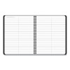 Contemporary Lite Weekly/Monthly Planner, 8.75 x 7, Black Simulated Leather Cover, 12-Month (Jan To Dec): 2026