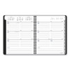 Contempo Lite Academic Year Weekly/Monthly Planner, 8.75 x 7.87, Black Cover, 12-Month (July To June): 2025 To 2026