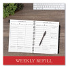 Executive Weekly/Monthly Planner Refill With 15-Minute Appointments, 11 x 8.25, White Sheets, 12-Month (Jan To Dec): 2026
