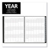 Elevation Academic Weekly/Monthly Planner, 11 x 8.5, Black Cover, 12-Month (July To June): 2024 To 2025