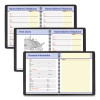 Quicknotes Weekly Block Format Appointment Book, 10 x 8, Black Cover, 12-Month (Jan To Dec): 2026