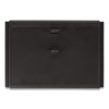 Desk Calendar Base For Loose-Leaf Refill, 2 Rings, 3" x 3.75", Black