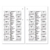 Desk Calendar Refill, 3.5 x 6, White Sheets, 12-Month (Jan To Dec): 2026