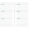 Desk Calendar Recycled Refill, 3.5 x 6, White Sheets, 12-Month (Jan To Dec): 2026