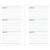 Desk Calendar Refill With Tabs, 3.5 x 6, White Sheets, 12-Month (Jan To Dec): 2026