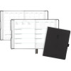 Foundation Undated Weekly/Monthly Planner, 8.5" x 6.75", Black Cover, 12-Month: Undated