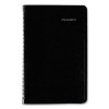 Dayminder Block Format Weekly Appointment Book, 8.5 x 5.5, Black Cover, 12-Month (Jan To Dec): 2026