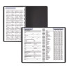 Dayminder Block Format Weekly Appointment Book, 8.5 x 5.5, Black Cover, 12-Month (Jan To Dec): 2026