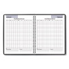 Dayminder Monthly Planner With Notes Column, Un-Ruled Blocks, 8.75 x 7, Black Cover, 12-Month (Jan To Dec): 2026