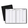 Dayminder Weekly Appointment Book, Vertical-Column Format, 11 x 8, Black Cover, 12-Month (Jan To Dec): 2026