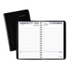 Dayminder Daily Appointment Book, 8" x 5", Black Cover, 12-Month (Jan To Dec): 2026