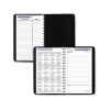 Dayminder Daily Appointment Book, 8" x 5", Black Cover, 12-Month (Jan To Dec): 2026
