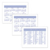 Flip-A-Week Desk Calendar Refill With Quicknotes, 7 x 6, White Sheets, 12-Month (Jan To Dec): 2026