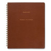 Signature Collection Academic Weekly/Monthly Planners, 11.5 x 8, Distressed Brown Cover, 13-Month: July 2025 To July 2026