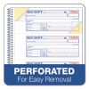 Multipart Money/Rent Receipt Book, Two-Part Carbonless, 7.13 x 2.75, 4 Forms/Sheet, 200 Forms Total