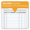 Multipart Sales Order Pad, Three-Part Carbonless, 3.25 x 7.13, 50 Forms Total