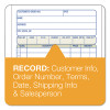Multipart Sales Order Pad, Three-Part Carbonless, 3.25 x 7.13, 50 Forms Total