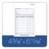 Multipart Sales Order Pad, Three-Part Carbonless, 4.19 x 6.69, 50 Forms Total