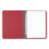 Pressboard Report Cover With Tyvek Reinforced Hinge, Two-Piece Prong Fastener, 2" Capacity, 8.5 X 14, Red/Red