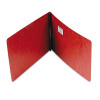 Pressboard Report Cover With Tyvek Reinforced Hinge, Two-Piece Prong Fastener, 2" Capacity, 8.5 X 14, Red/Red