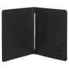 Presstex Report Cover With Tyvek Reinforced Hinge, Side Bound, Two-Piece Prong Fastener, 3" Capacity, 8.5 X 11, Black/Black