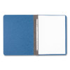 Presstex Report Cover With Tyvek Reinforced Hinge, Side Bound, Two-Piece Prong Fastener, 3" Capacity, 8.5 X 11, Light Blue