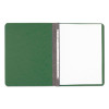 Presstex Report Cover With Tyvek Reinforced Hinge, Side Bound, 2-Piece Prong Fastener, 8.5 X 11, 3" Capacity, Dark Green