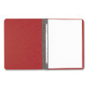 Presstex Report Cover With Tyvek Reinforced Hinge, Two-Piece Prong Fastener, 3" Capacity, 8.5 X 11, Red/Red