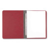 Presstex Report Cover With Tyvek Reinforced Hinge, Two-Piece Prong Fastener, 3" Capacity, 8.5 X 11, Executive Red