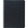 Pressboard Report Cover With Tyvek Reinforced Hinge, Two-Piece Prong Fastener, 3" Capacity, 8.5 X 11, Black/Black