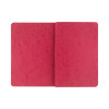 Expandable Hanging Data Binder, 2 Posts, 6" Capacity, 11 X 8.5, Red