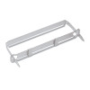 Premium Two-Piece Two-Prong Paper Fastener Base And Compressor Sets, 1" Capacity, 2.75" Center To Center, Silver, 50/Box