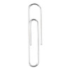 Recycled Paper Clips, #1, Smooth, Silver, 100 Clips/Box, 10 Boxes/Pack