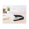 Inpower+28 Executive One-Finger 3-In-1 Eco-Friendly Desktop Stapler, 28-Sheet Capacity, Black/Silver