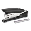 Inpower+28 Executive One-Finger 3-In-1 Eco-Friendly Desktop Stapler, 28-Sheet Capacity, Black/Silver