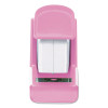 Incourage Spring-Powered Compact Stapler, 20-Sheet Capacity, Pink/Gray