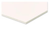 Foam Board, Polystyrene Core, 20 x 30, White Surface And Core, 10/Carton
