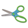 Ultra Soft Handle Scissors With Antimicrobial Protection, Round Tip, 5" Long, 2" Cut Length, Randomly Assorted Handle Color