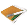 Carbotitanium Guillotine Paper Trimmer, 30 Sheets, 12" Cut Length, Metal/Wood Composite Base, 14 X 22