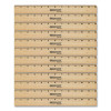 Beveled Wood Ruler, Standard, 12" Long, Natural Hardwood, 12/Pack