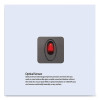 Imouse S50 Wireless Mini Mouse, 2.4 Ghz Frequency/33 Ft Wireless Range, Left/Right Hand Use, Black