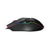 Imouse X5 Illuminated Seven-Button Gaming Mouse, Usb 2.0, Left/Right Hand Use, Black