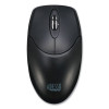 Imouse M60 Antimicrobial Wireless Mouse, 2.4 Ghz Frequency/30 Ft Wireless Range, Left/Right Hand Use, Black